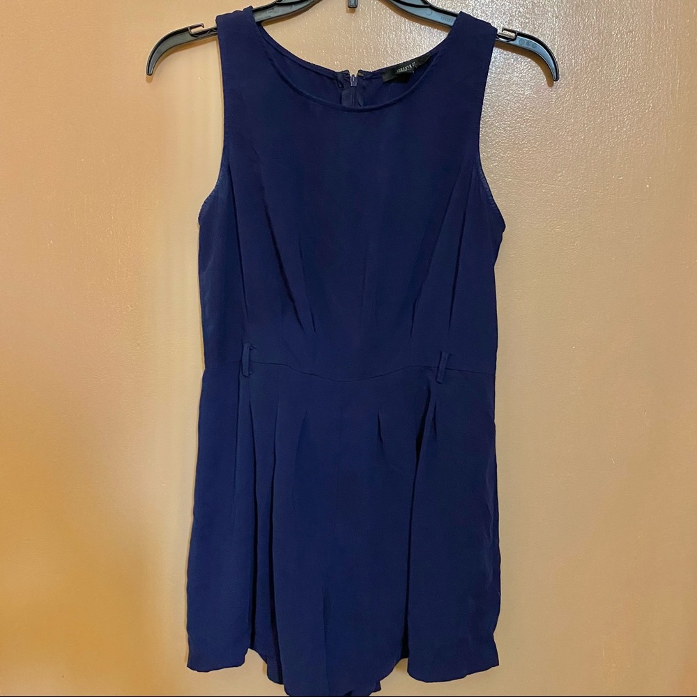 Forever 21 Dark Blue Romper